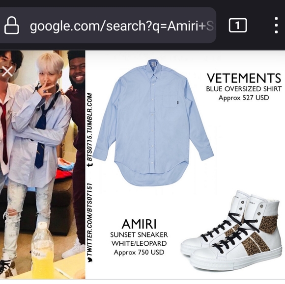 Amiri Sunset Sneakers - Picture 14 of 15